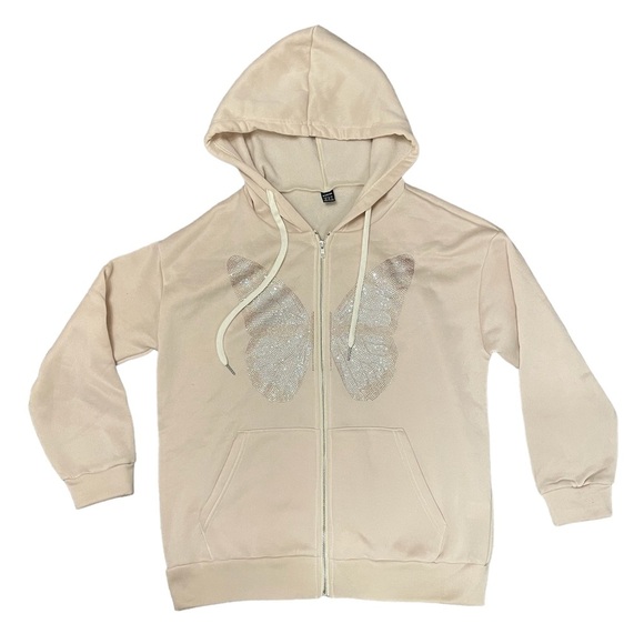 ✨5 for $15✨ medium zip hoodie - Picture 1 of 4